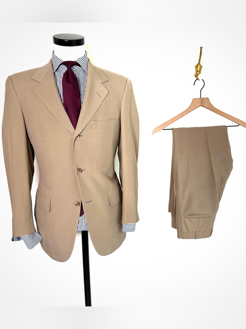 Vintage 1980’s Men’s Brown Suit - Charleston Boutique | 38S